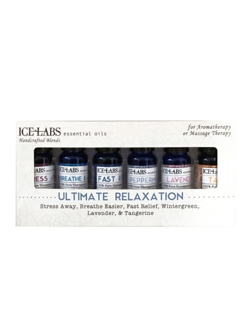 RELAXATION AROMATHERAPY 6 PIECE OILS SET